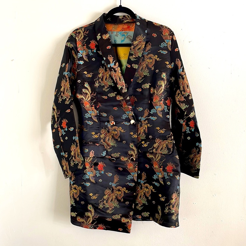 Oriental Blazer Dress